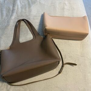 Cuyana 16” System Tote + Strap + insert